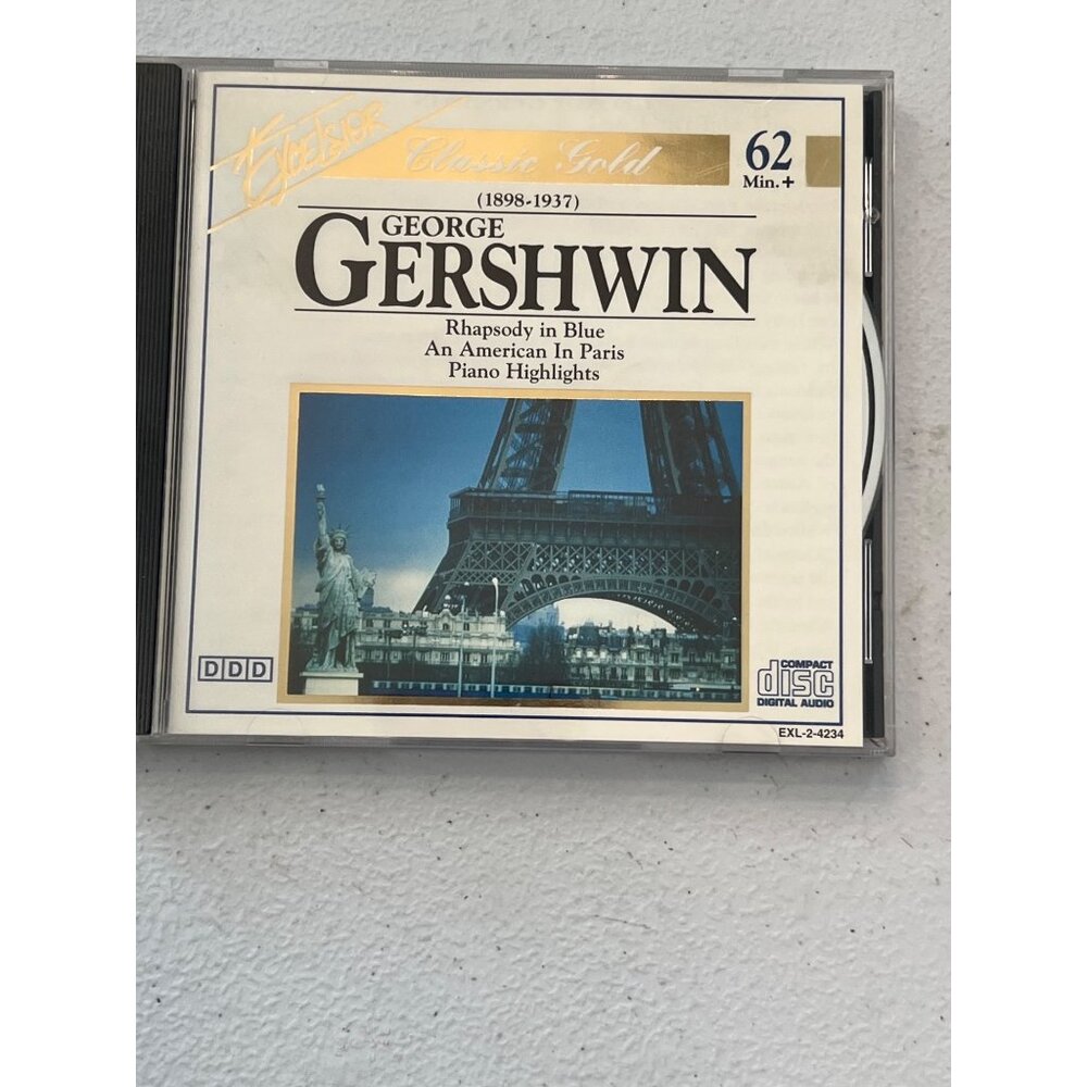George Gershwin Rhapsody In Blue & An American In Paris CD Excelsior Pre-Owned